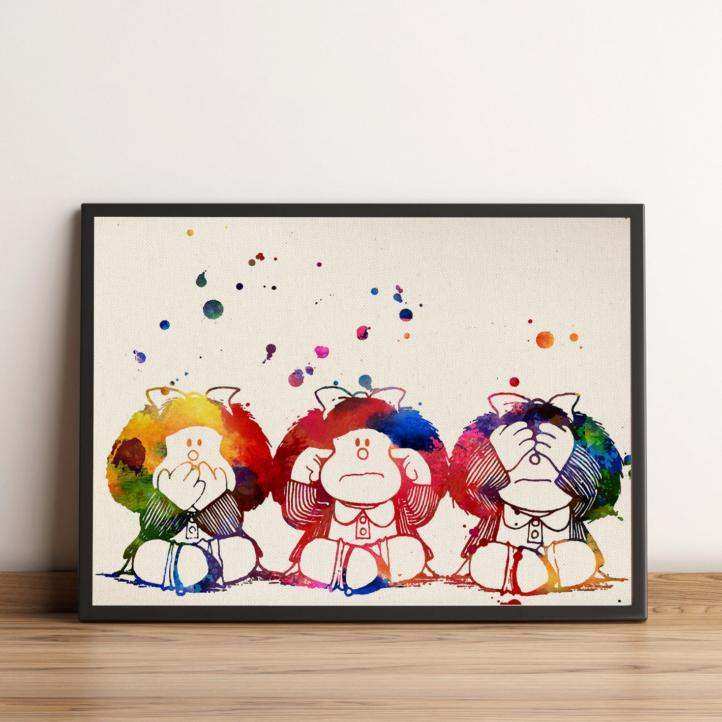 La imagen muestra una variedad de láminas, cuadros y posters que son los más vendidos en decoración. Se pueden ver diferentes estilos que se adaptan a todo tipo de estancias. Si entras en la página podrás curiosear y ver todas las opciones que tenemos pa