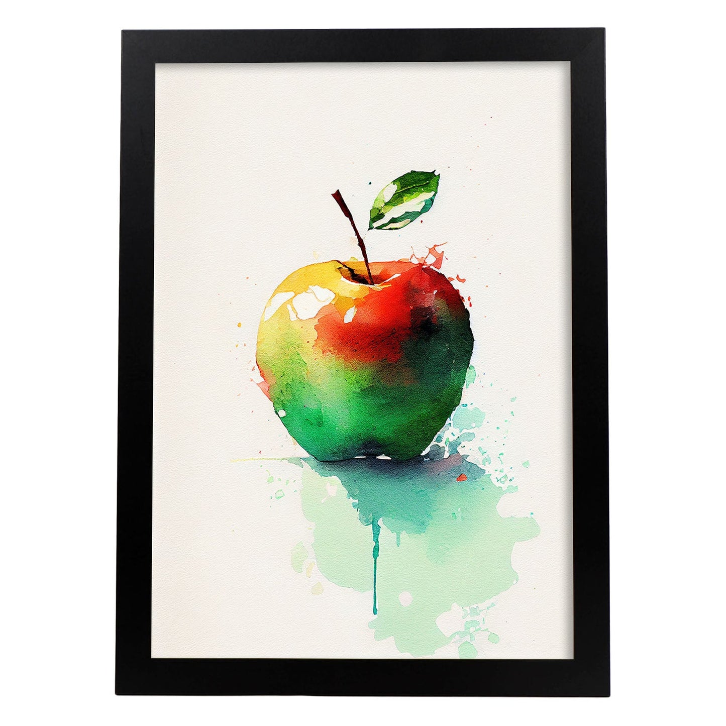 Lámina Nacnic Manzana Minimalista