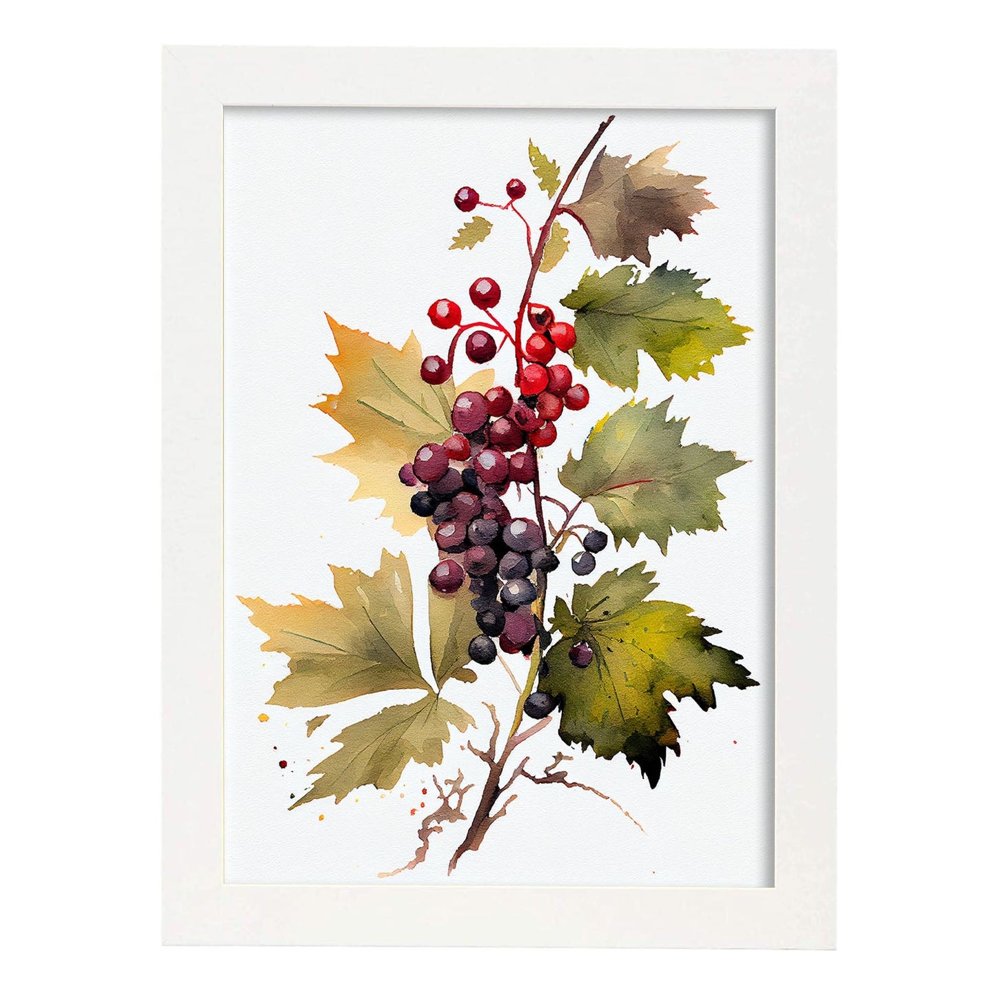 Nacnic minimalist Currant. Aesthetic Wall Art Prints for Bedroom or Living Room Design.-Artwork-Nacnic-A4-Marco Blanco-Nacnic Estudio SL