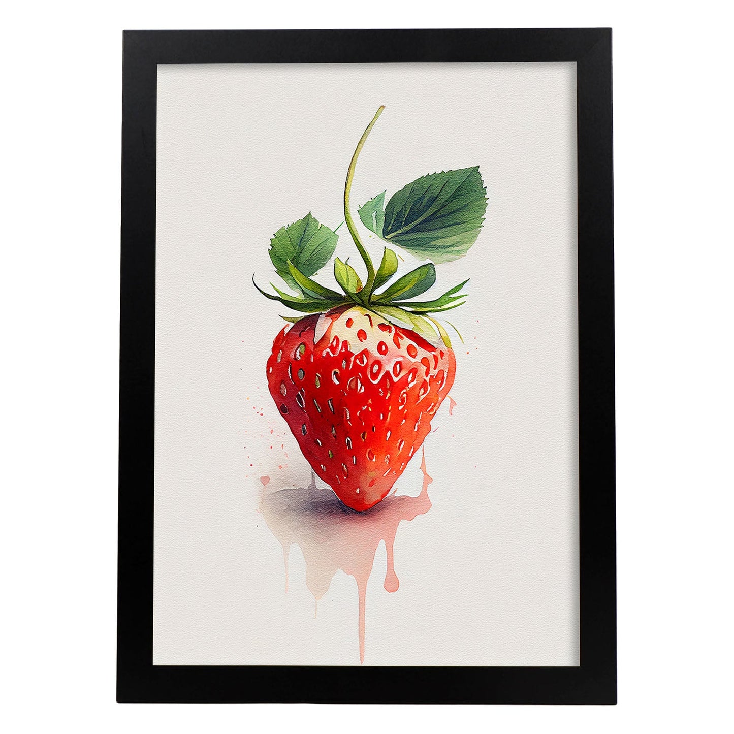 Lámina Minimalista de Fresa Nacnic