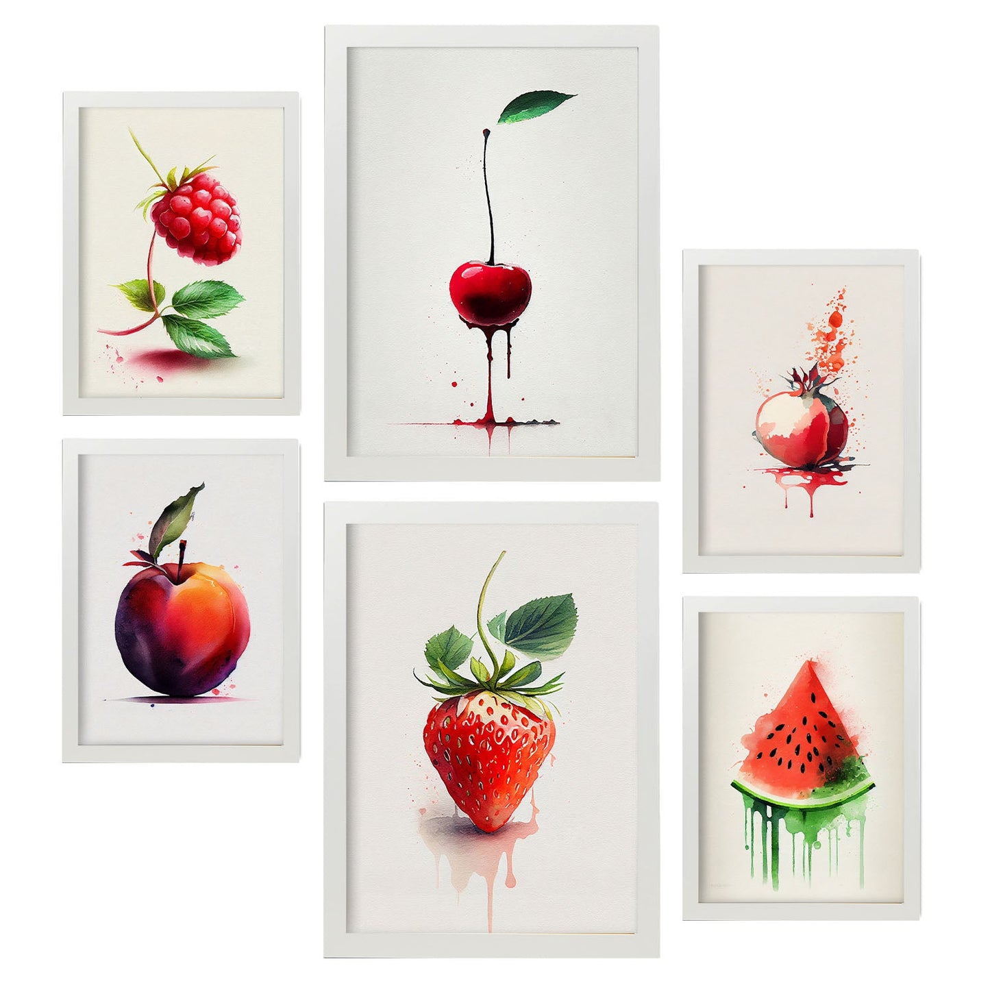 Láminas Nacnic de Frutas Acuarela Set_02
