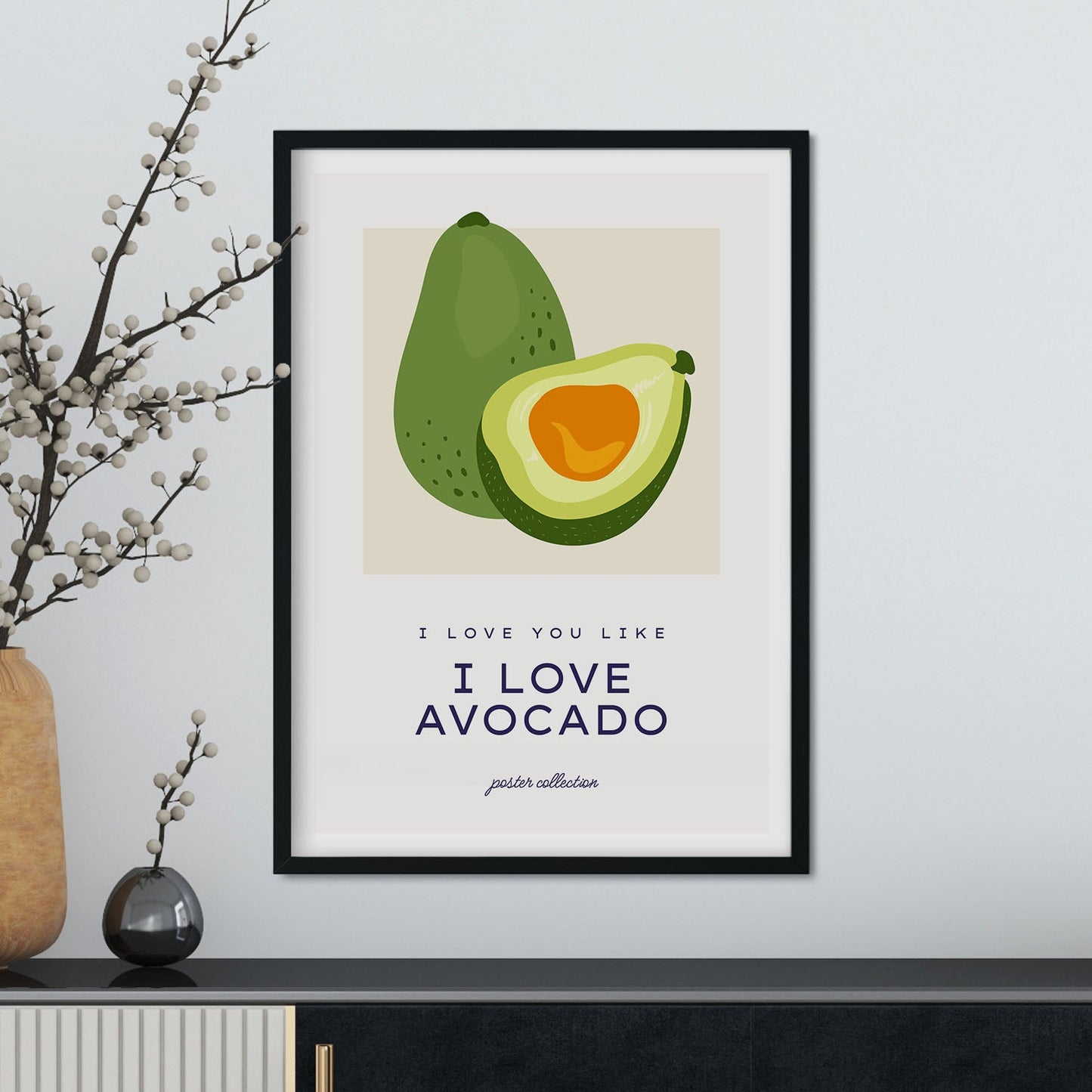 I Love Avocado-Artwork-Nacnic-Nacnic Estudio SL