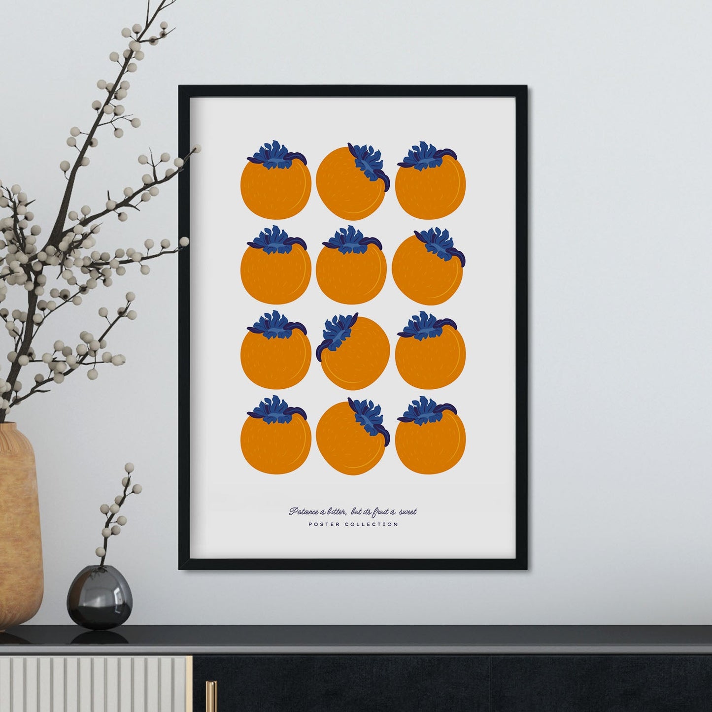 Persimmons 3x4-Artwork-Nacnic-Nacnic Estudio SL