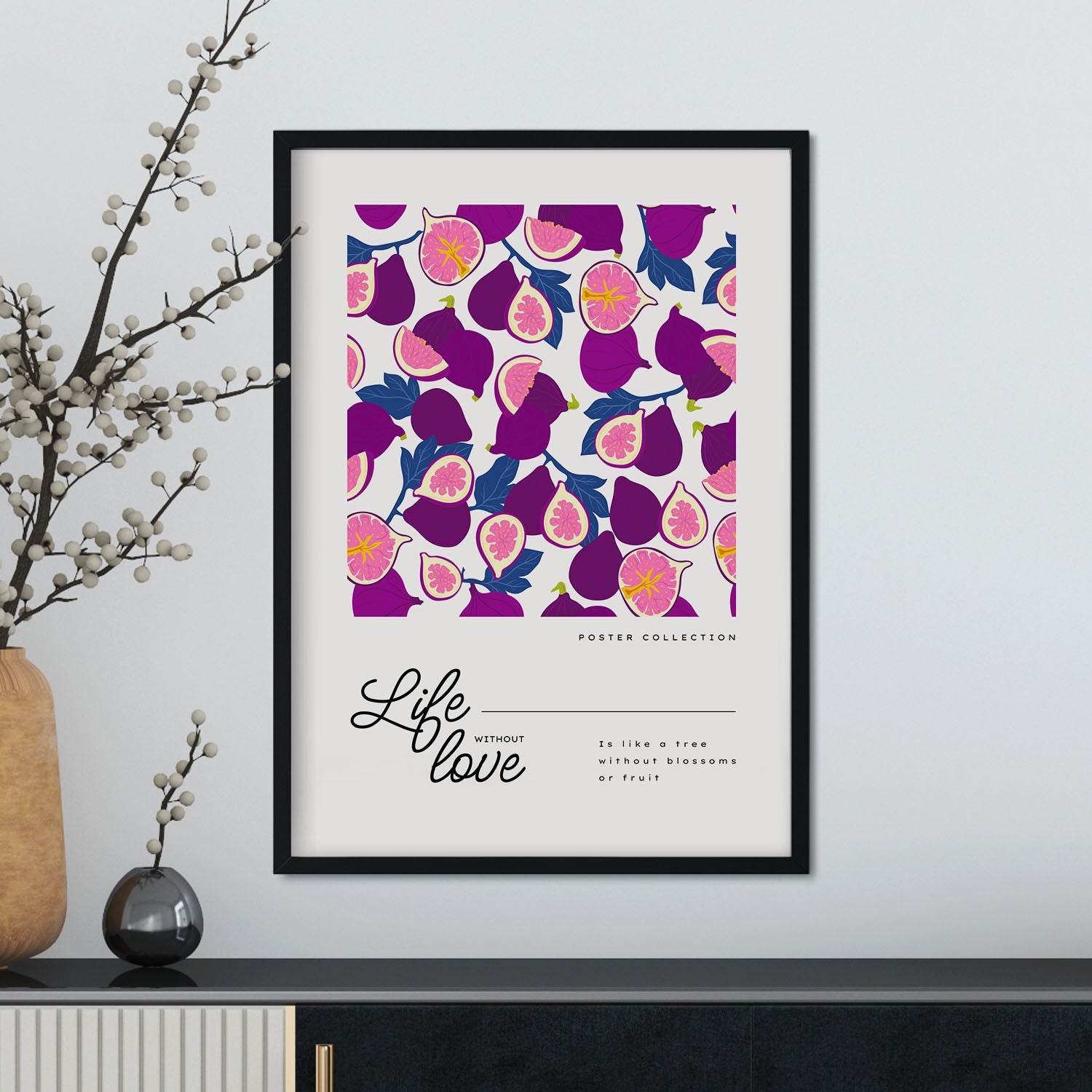 Life without Love Figs-Artwork-Nacnic-Nacnic Estudio SL