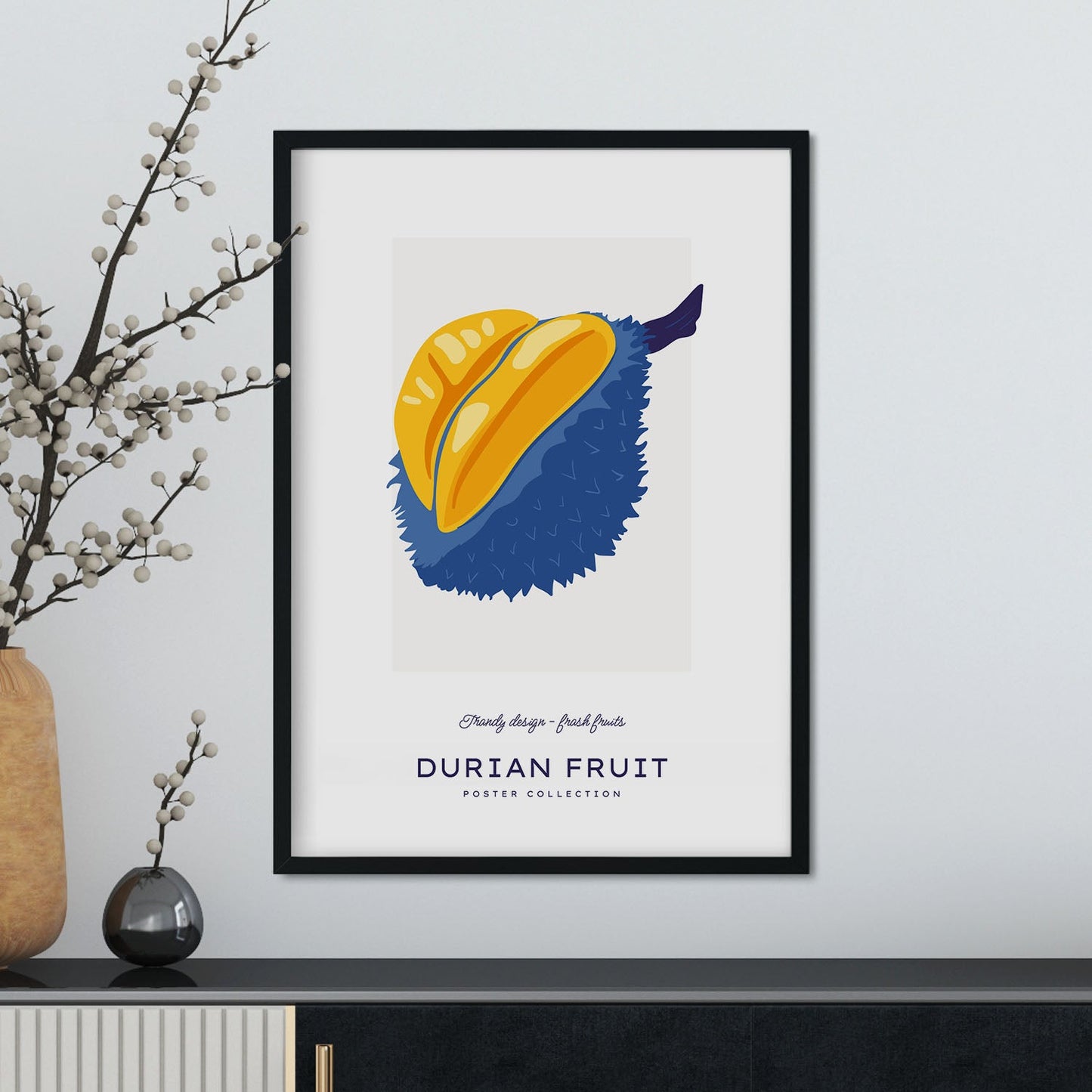 Durian Fruit Intersection-Artwork-Nacnic-Nacnic Estudio SL