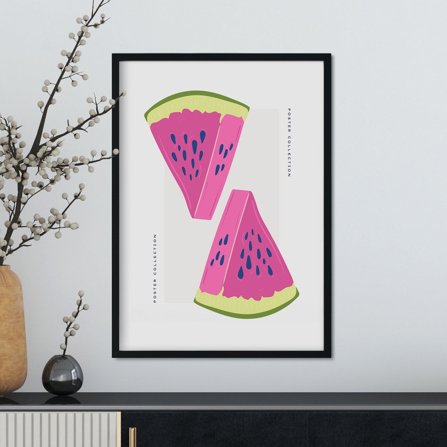 Watermelon Reflected-Artwork-Nacnic-Nacnic Estudio SL