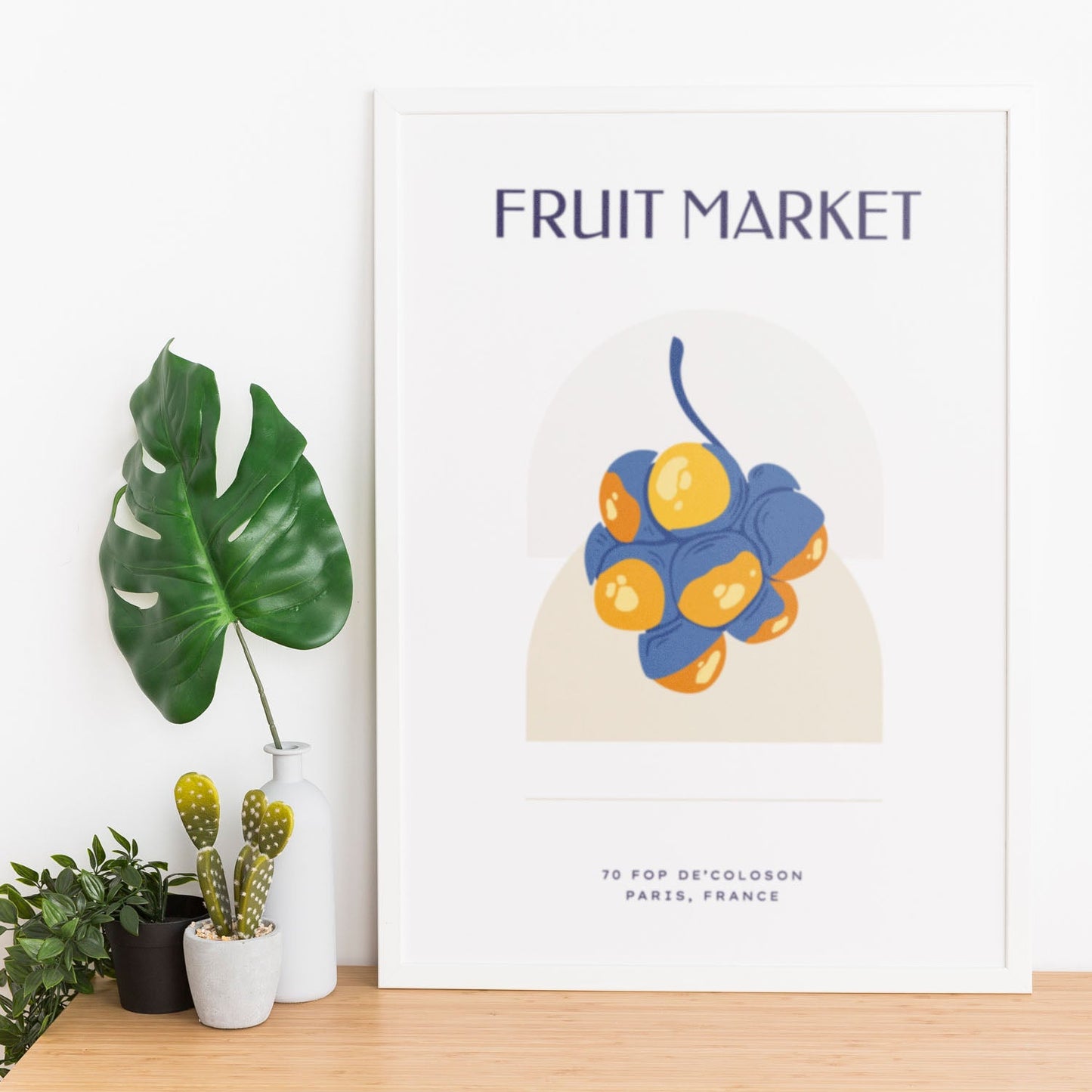 Palm Fruit-Artwork-Nacnic-Nacnic Estudio SL