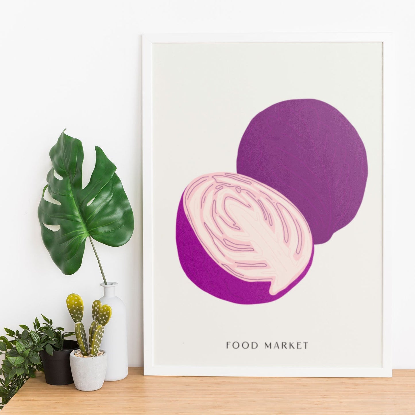 Purple Cabbage-Artwork-Nacnic-Nacnic Estudio SL