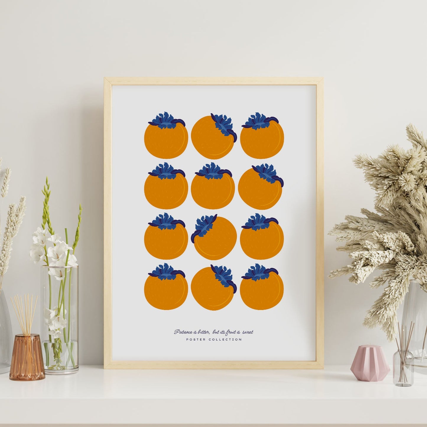 Persimmons 3x4-Artwork-Nacnic-Nacnic Estudio SL