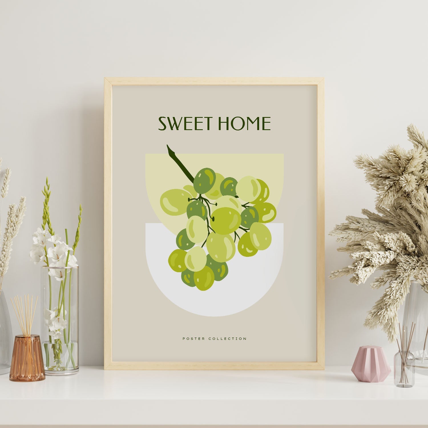 Green Grapes-Artwork-Nacnic-Nacnic Estudio SL