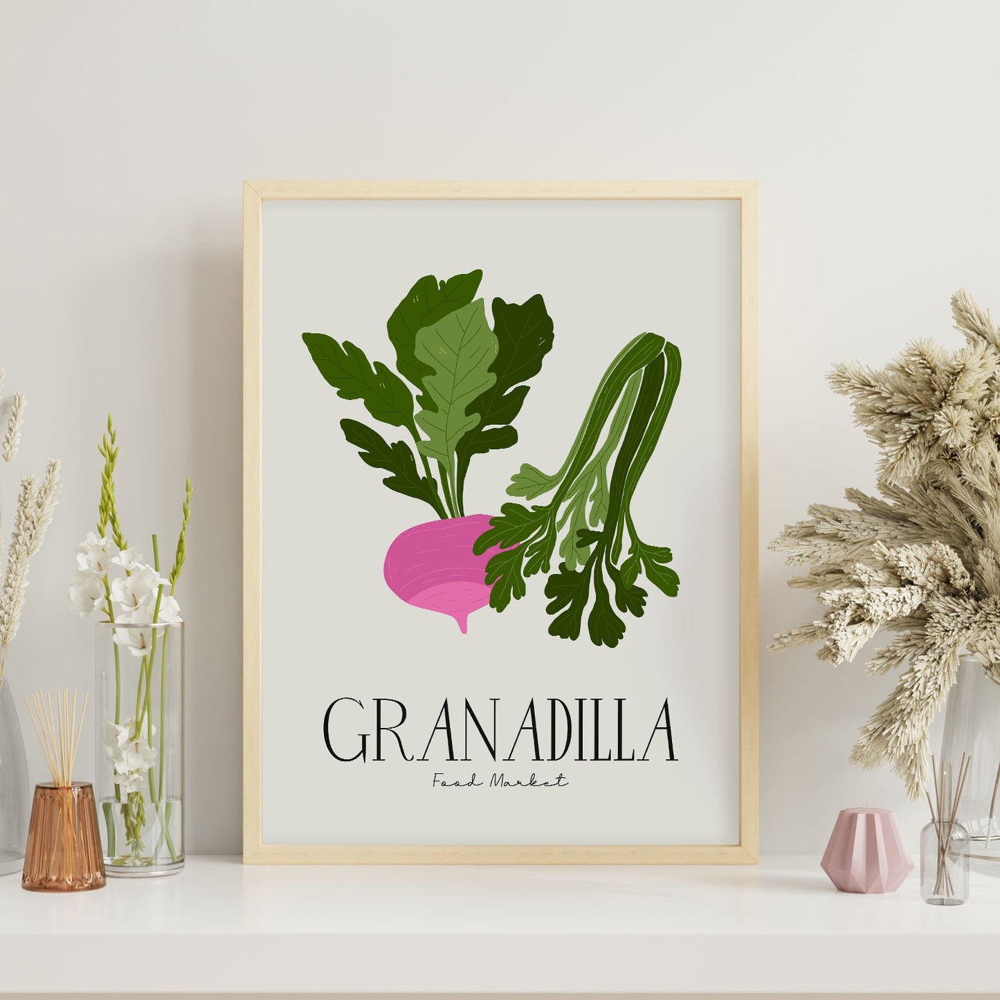 Beets n Celery-Artwork-Nacnic-Nacnic Estudio SL