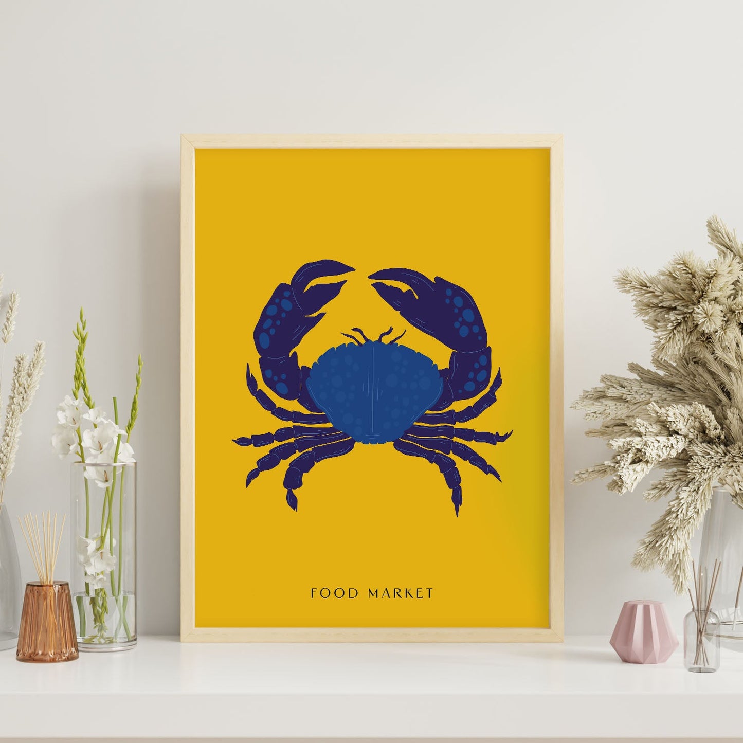 Big Claw Crab-Artwork-Nacnic-Nacnic Estudio SL