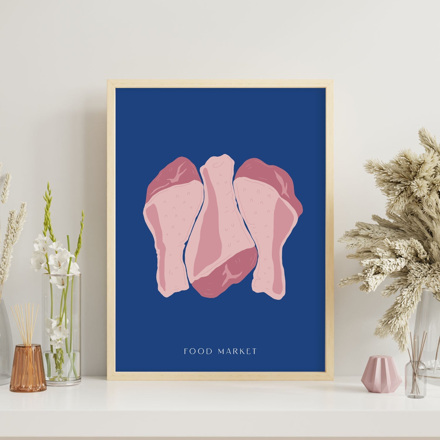 Raw Chicken Drumsticks-Artwork-Nacnic-Nacnic Estudio SL