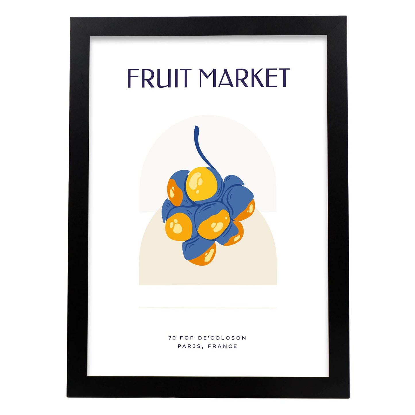 Palm Fruit-Artwork-Nacnic-A3-Sin marco-Nacnic Estudio SL