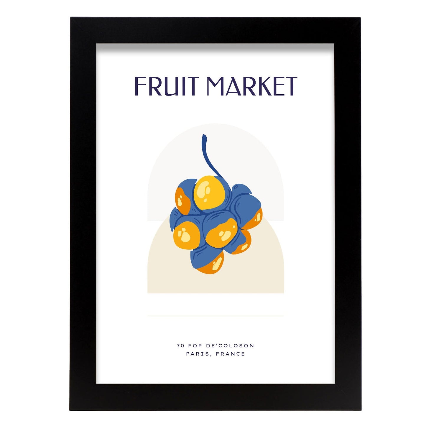 Palm Fruit-Artwork-Nacnic-A4-Sin marco-Nacnic Estudio SL