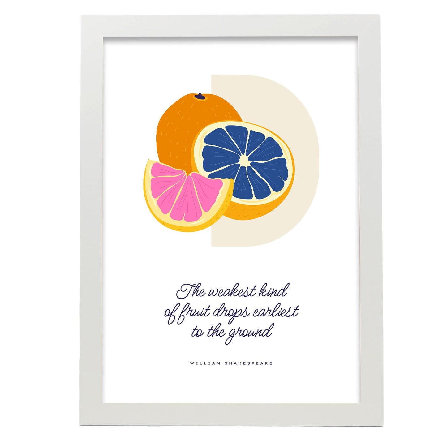 Oranges Quote-Artwork-Nacnic-A3-Marco Blanco-Nacnic Estudio SL