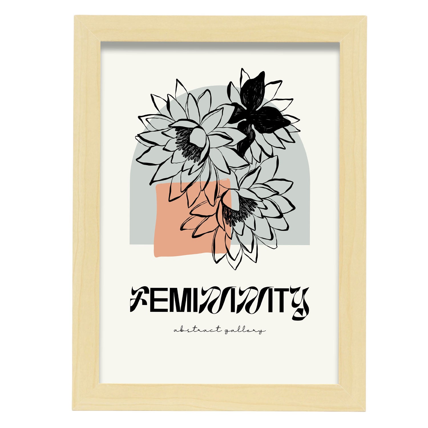 Girlishness-Artwork-Nacnic-A4-Marco Madera clara-Nacnic Estudio SL