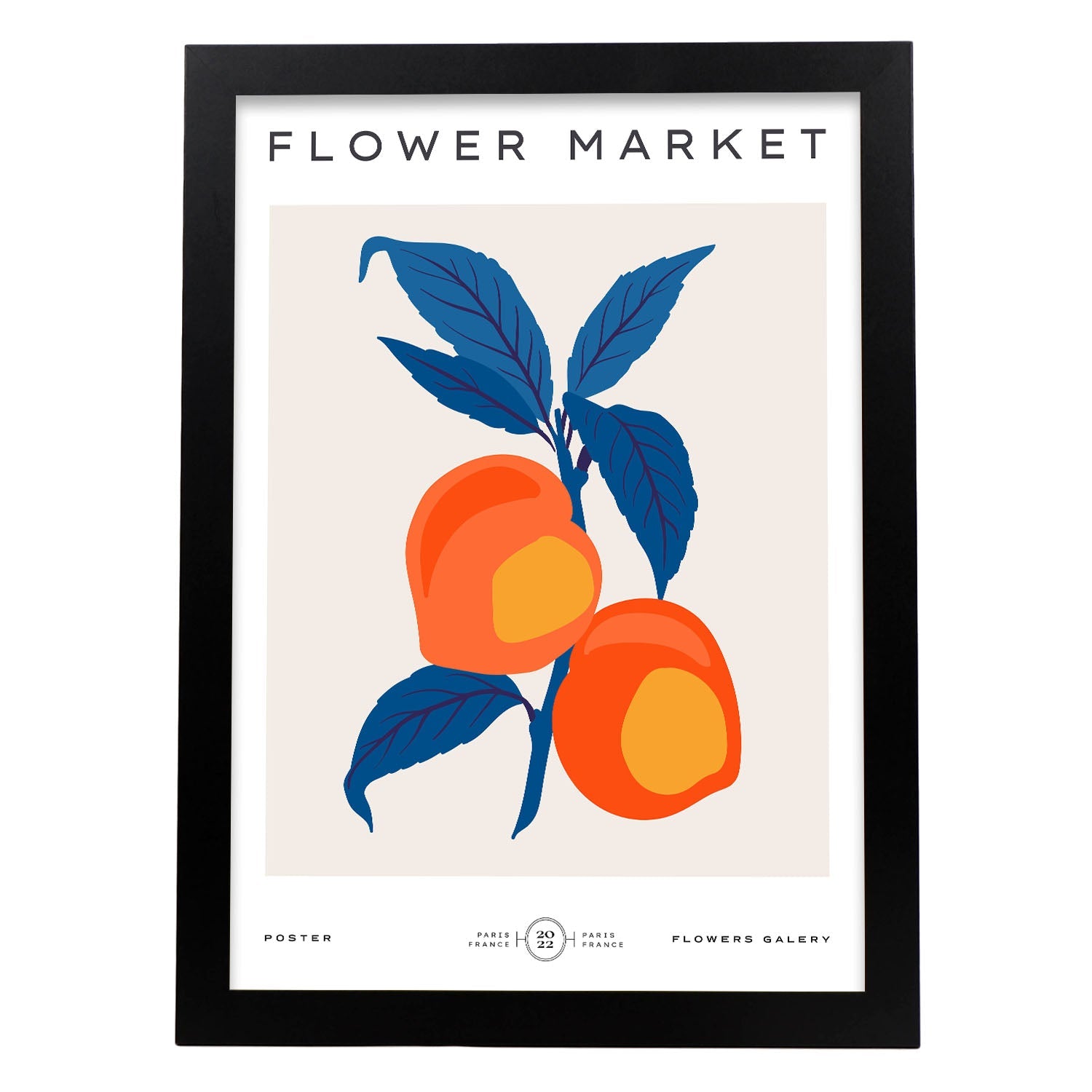 Peaches-Artwork-Nacnic-A3-Sin marco-Nacnic Estudio SL