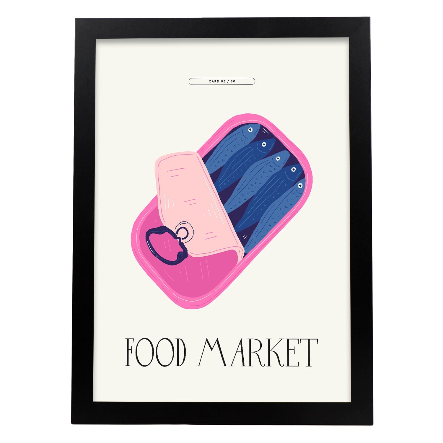 Sardines-Artwork-Nacnic-A3-Sin marco-Nacnic Estudio SL