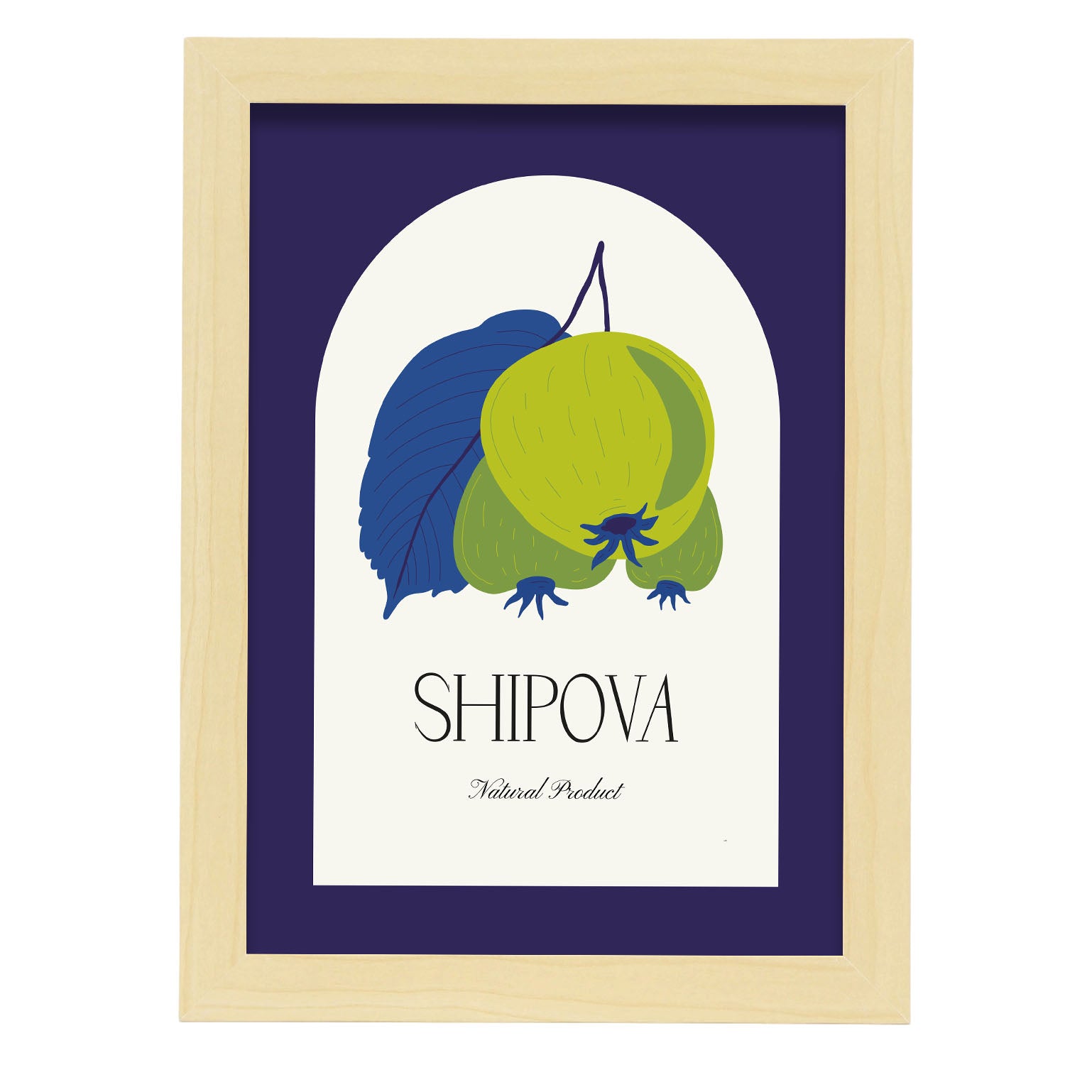 Shipova-Artwork-Nacnic-A4-Marco Madera clara-Nacnic Estudio SL