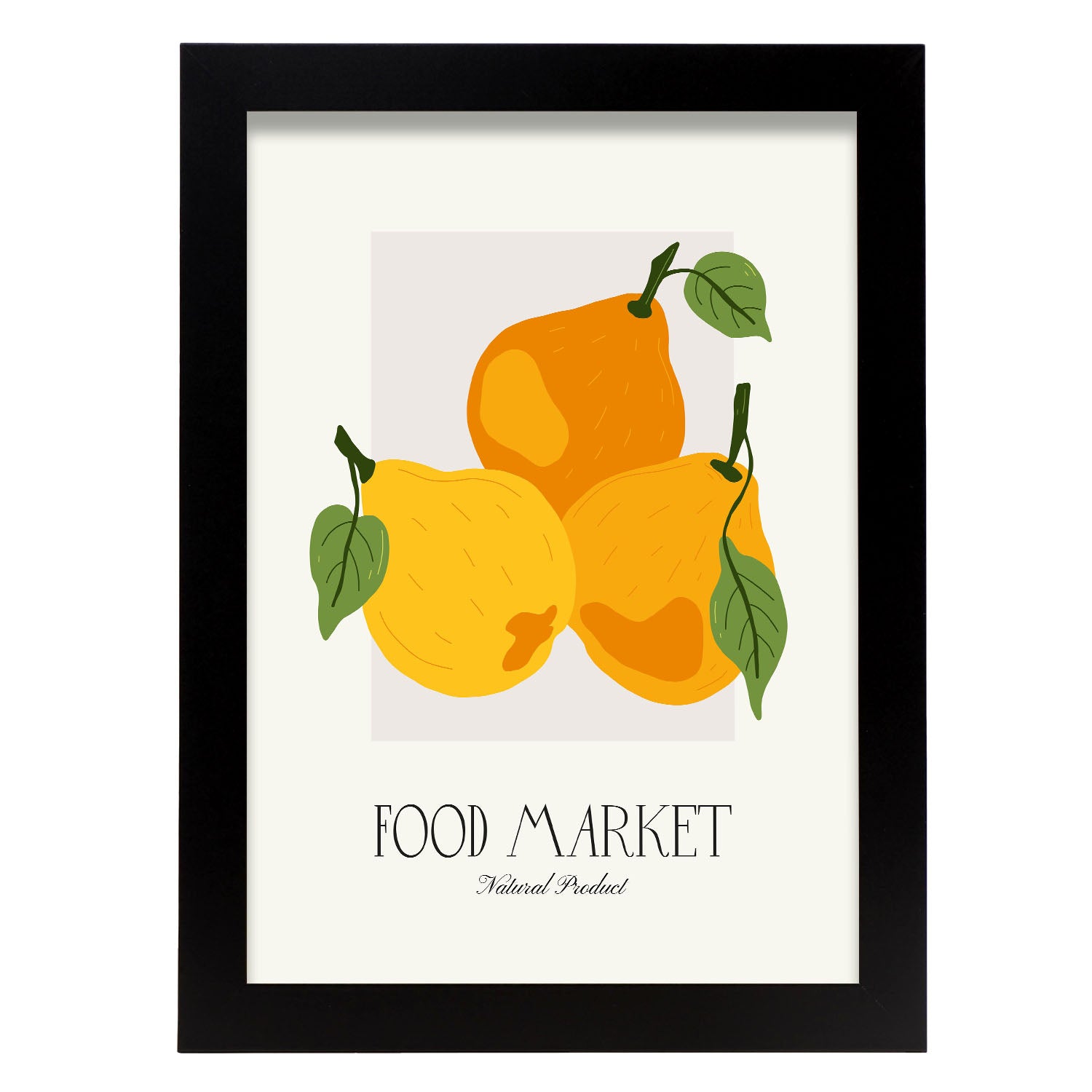 Pear-Artwork-Nacnic-A4-Sin marco-Nacnic Estudio SL