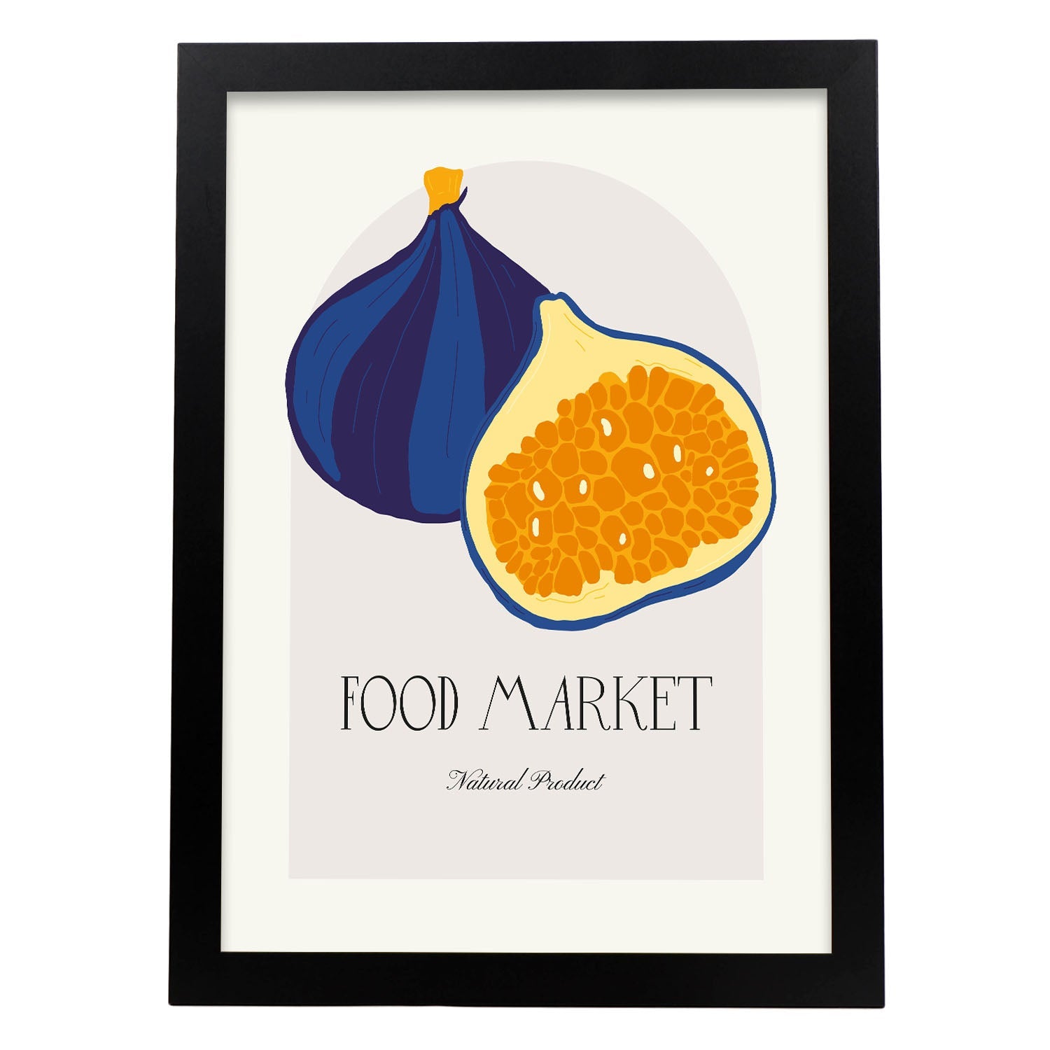 Passion Fruit-Artwork-Nacnic-A3-Sin marco-Nacnic Estudio SL