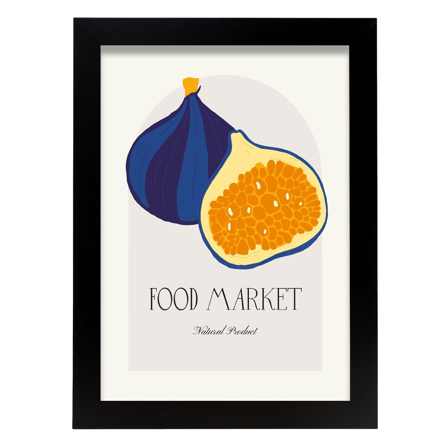 Passion Fruit-Artwork-Nacnic-A4-Sin marco-Nacnic Estudio SL