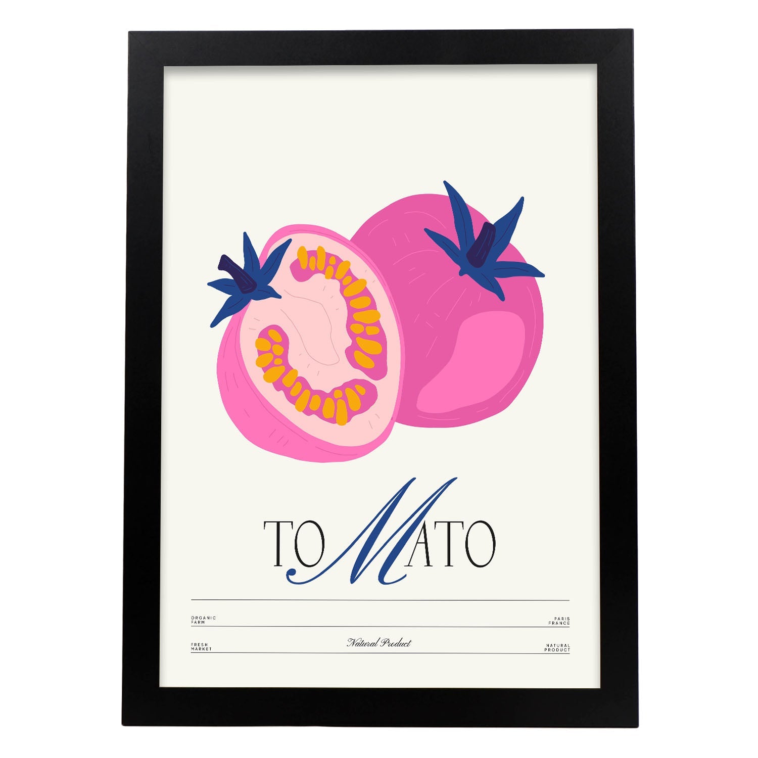 Tomato-Artwork-Nacnic-A3-Sin marco-Nacnic Estudio SL