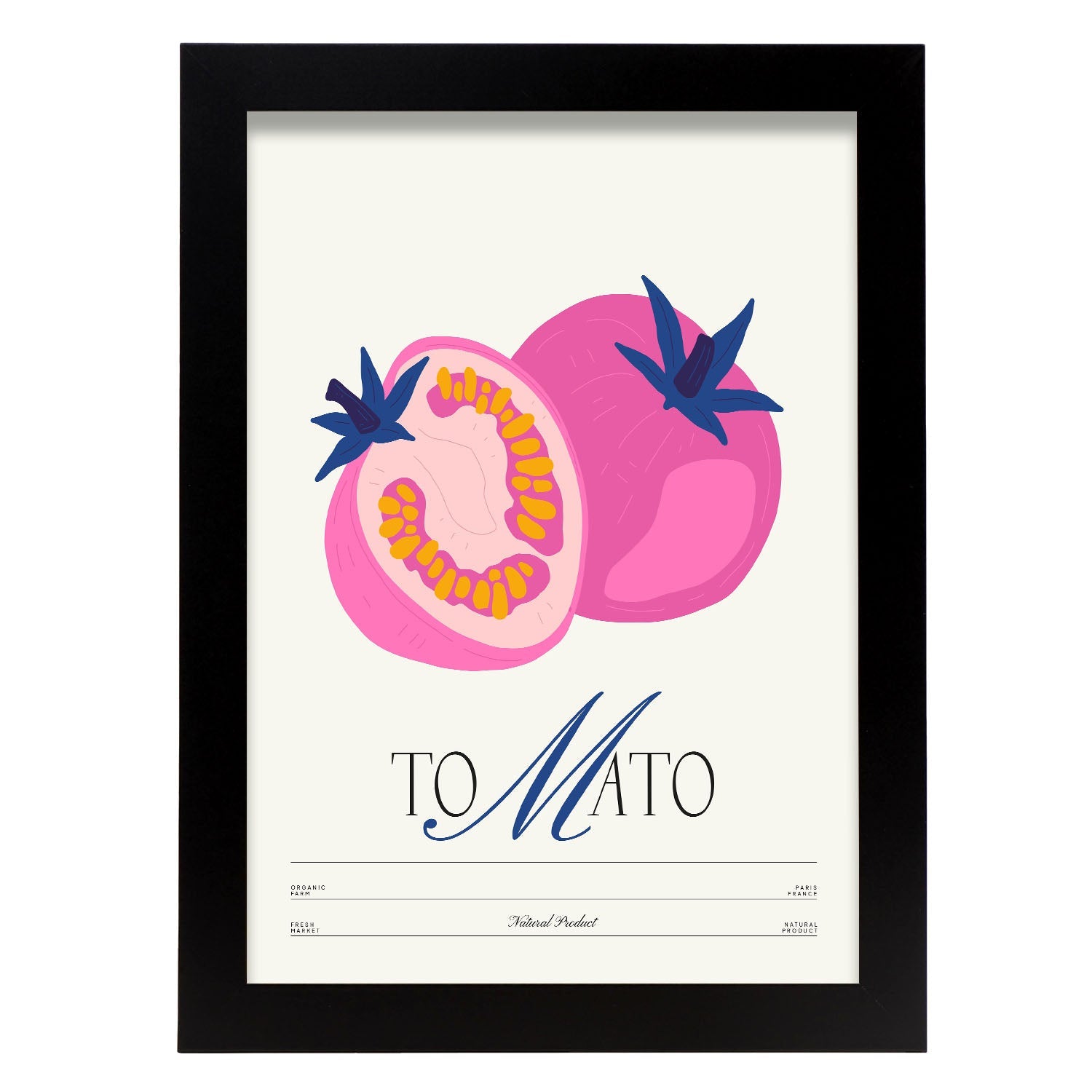 Tomato-Artwork-Nacnic-A4-Sin marco-Nacnic Estudio SL