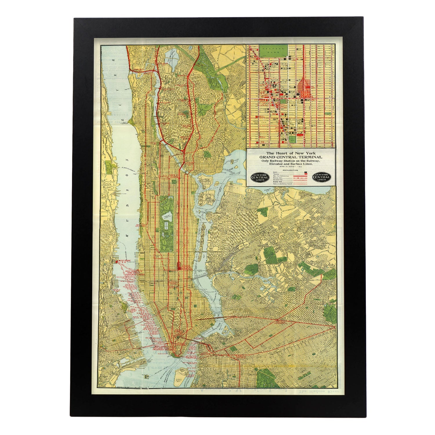 1918 NYCRR Manhattan-Artwork-Nacnic-A3-Sin marco-Nacnic Estudio SL