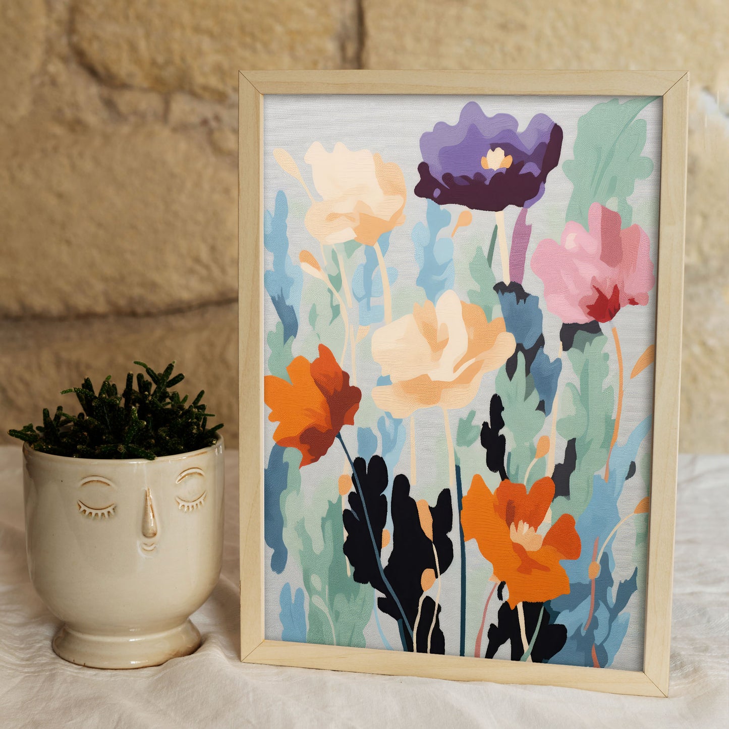 Nacnic Lámina Decorativa Florete de Bálsamo