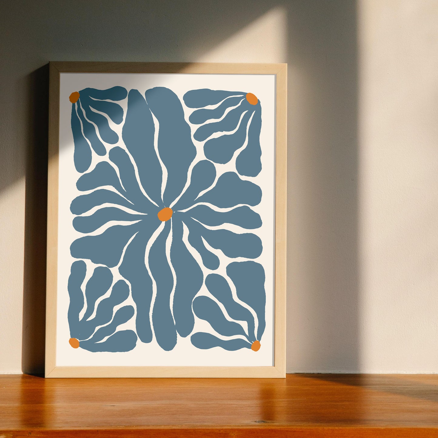 Lámina Nacnic Lino Perenne Inspirada en Matisse