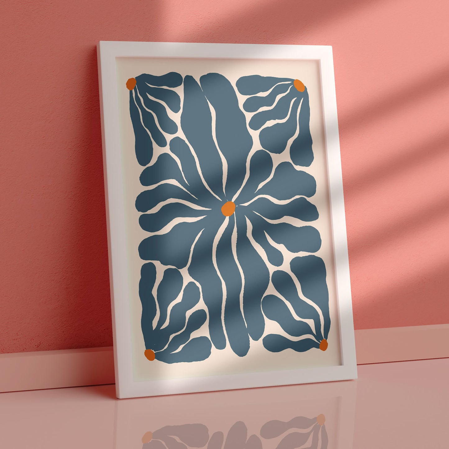 Lámina Nacnic Lino Perenne Inspirada en Matisse