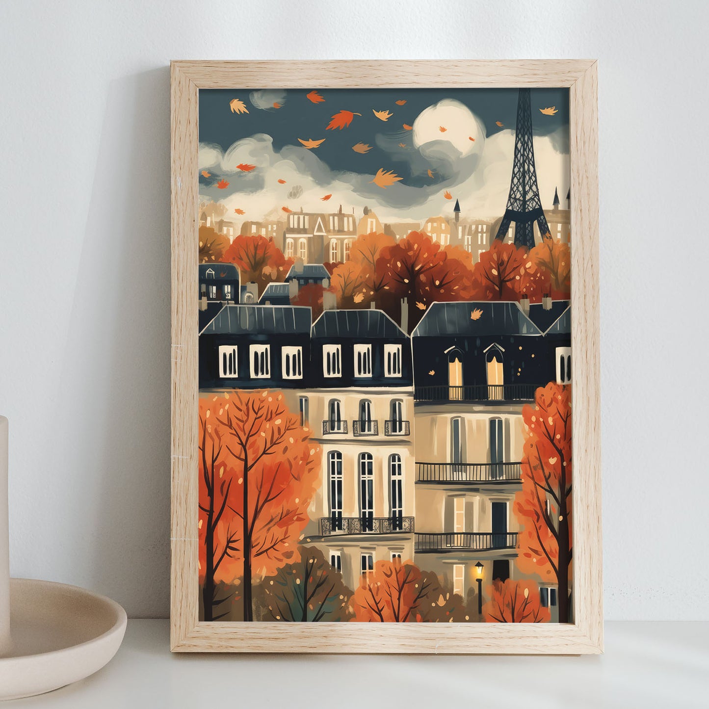 Nacnic Ilustración de París Laminas
