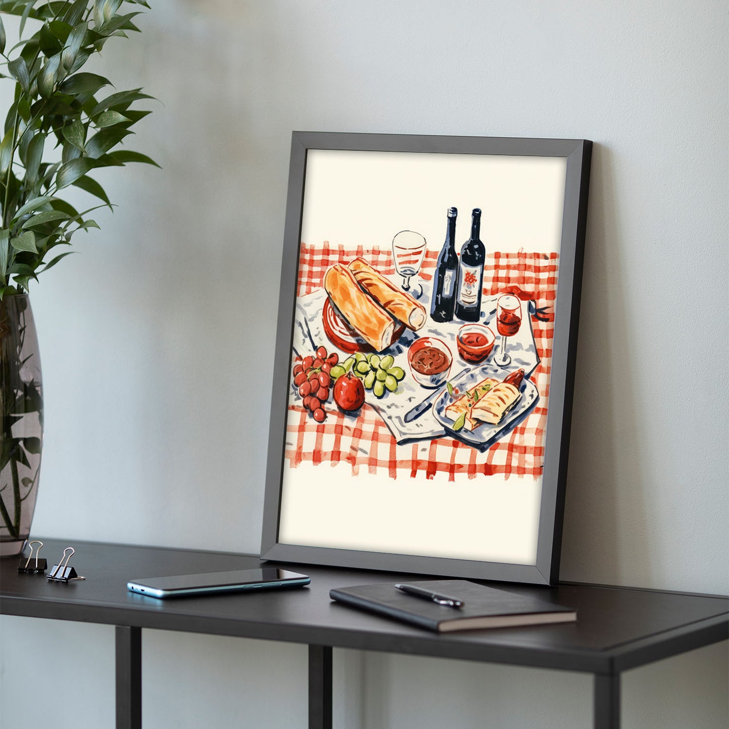 Nacnic Lámina Decorativa de Comidas Saladas