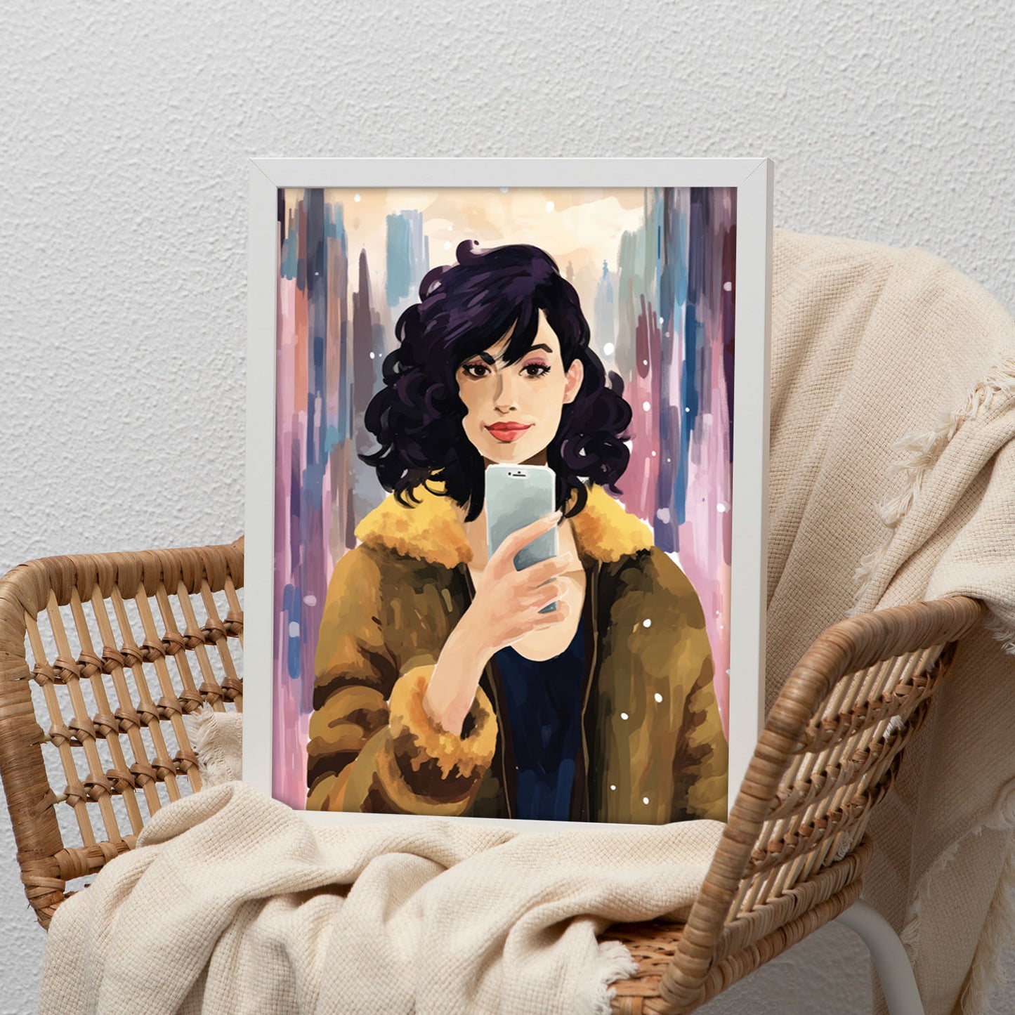 Nacnic Lámina de Pintura Lady Amanda
