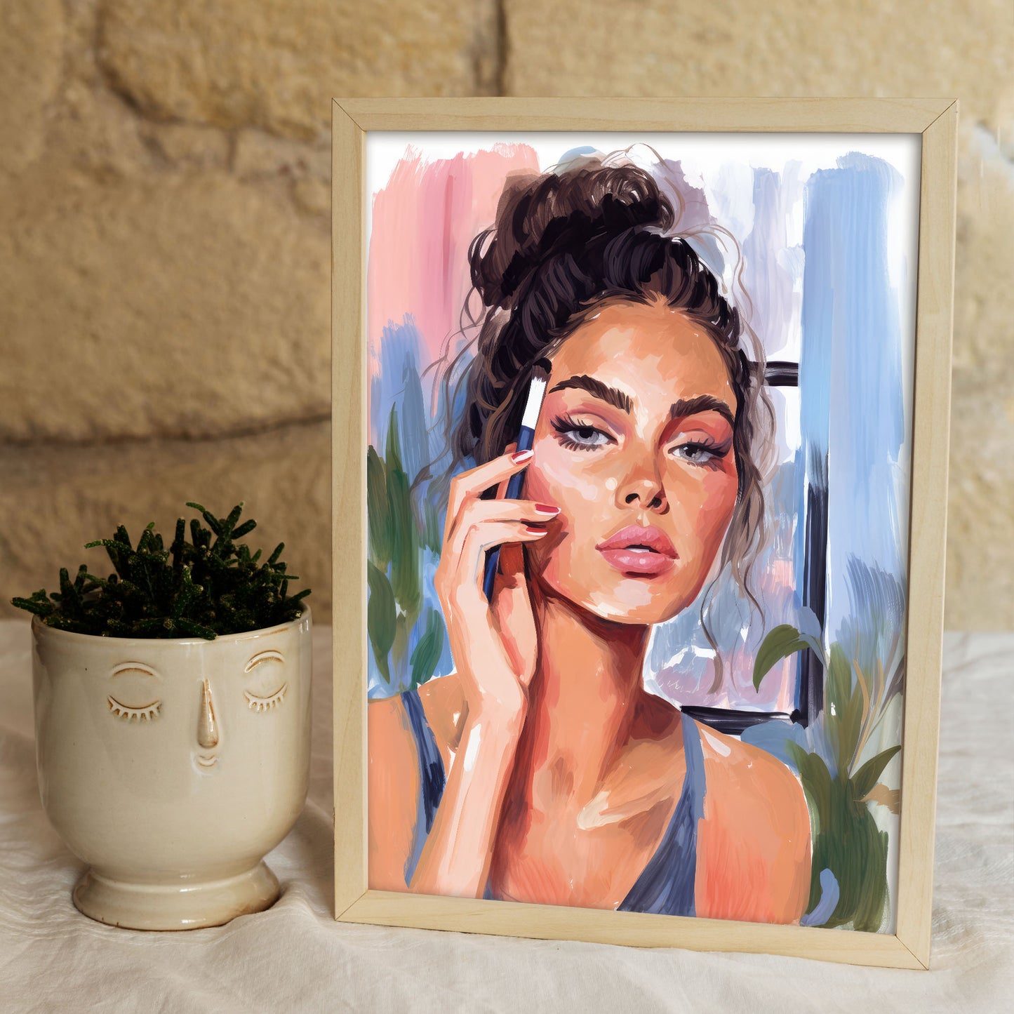 Lámina Decorativa Nacnic Dama Ivana