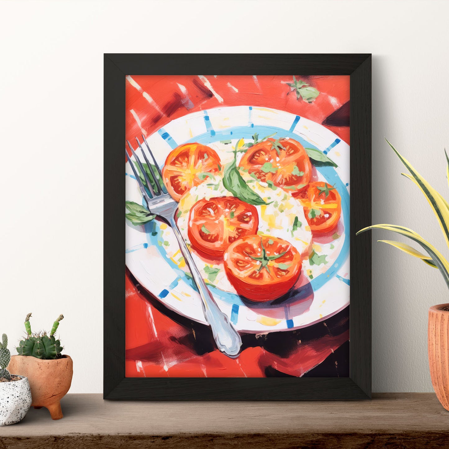 Lamina Nacnic Tomates Deleite en Pintura de Alimentos
