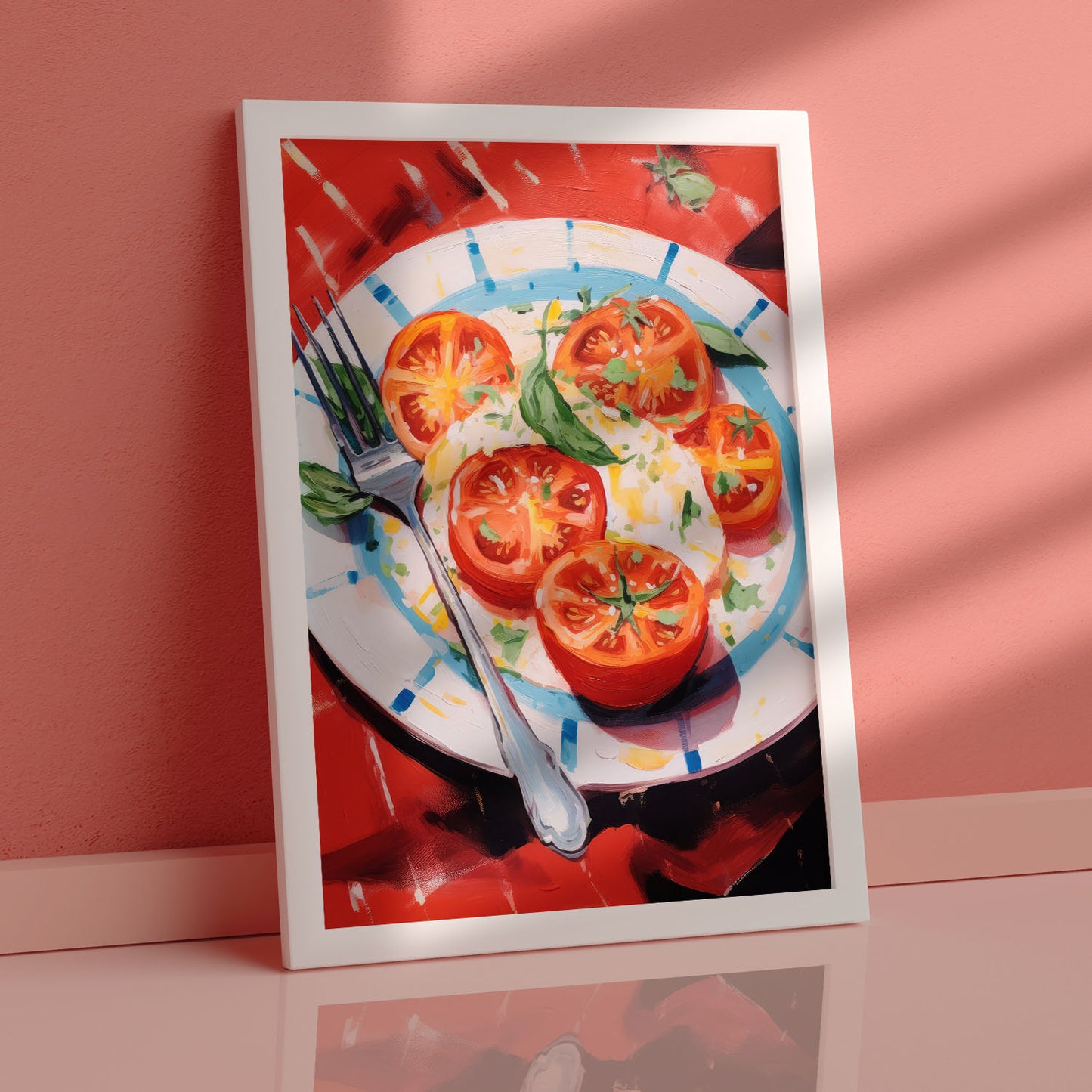 Lamina Nacnic Tomates Deleite en Pintura de Alimentos