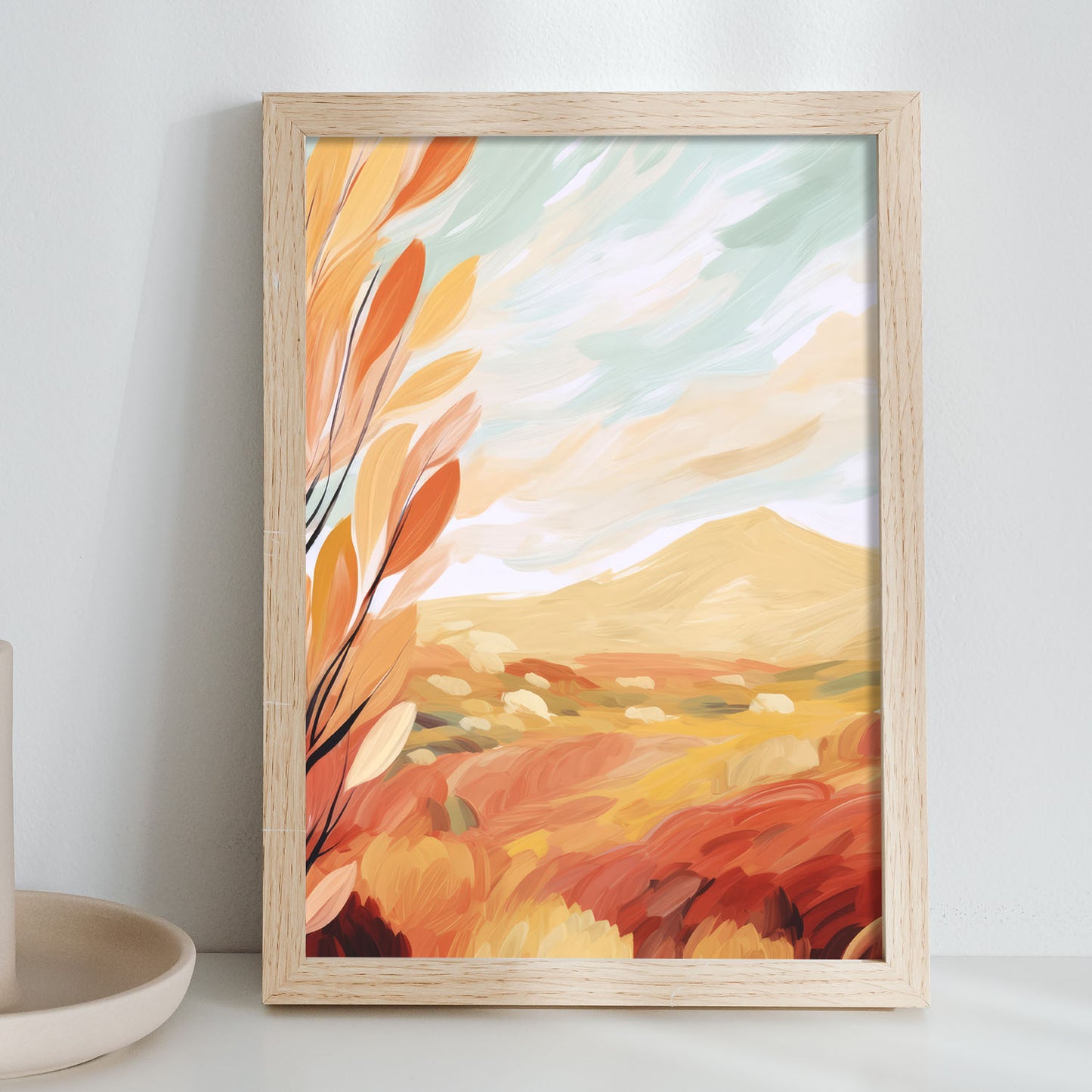 Lamina Nacnic Naturaleza Sacrosántica en Pintura de Paisajes