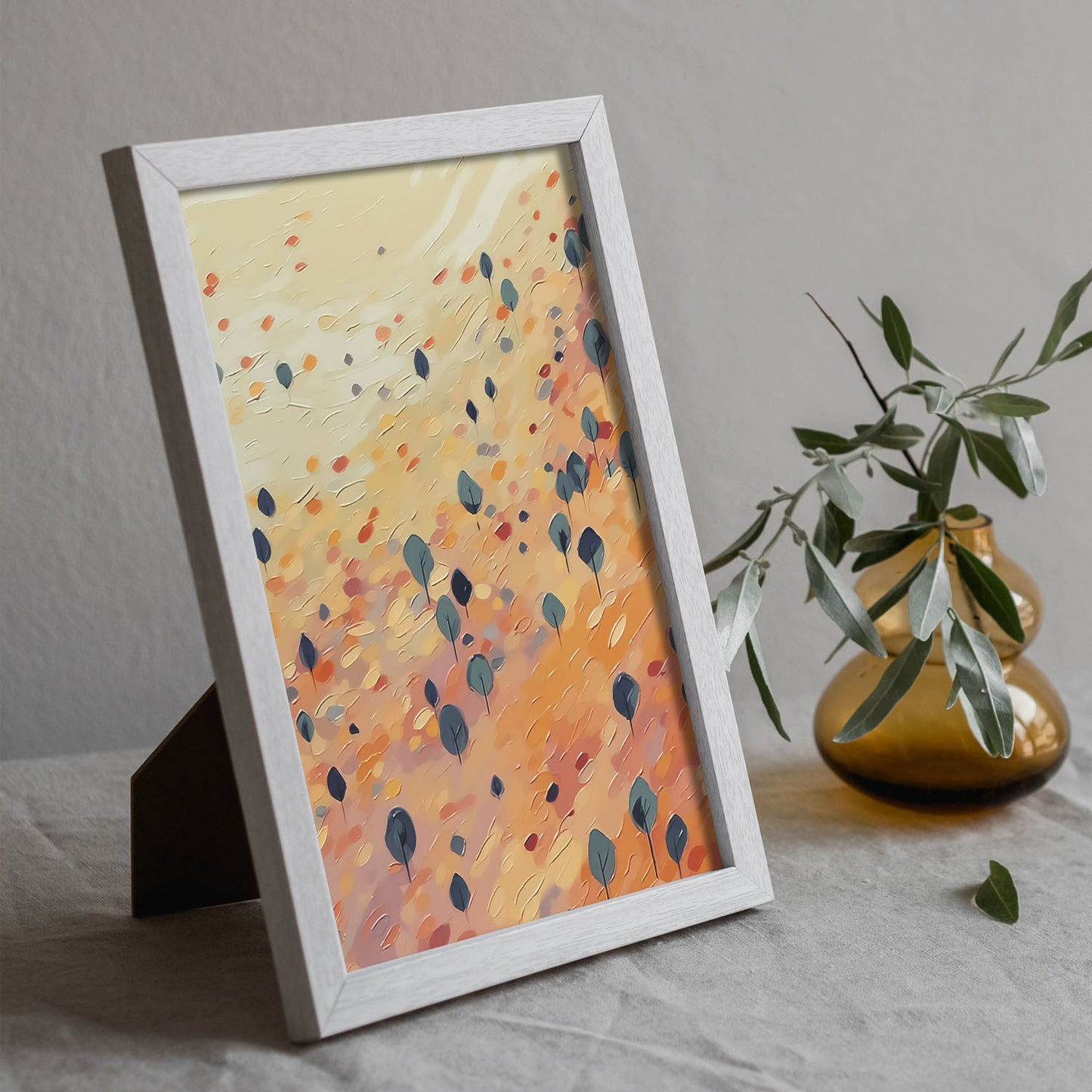 Lámina Abstracta Árboles Faddy Nacnic