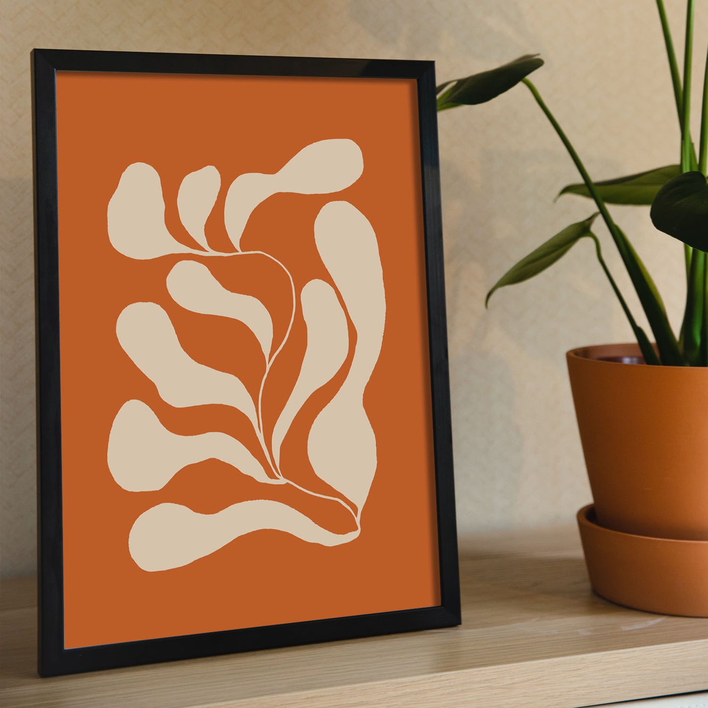 Nacnic Lámina Inspirada en Matisse con Estampados Decorativos