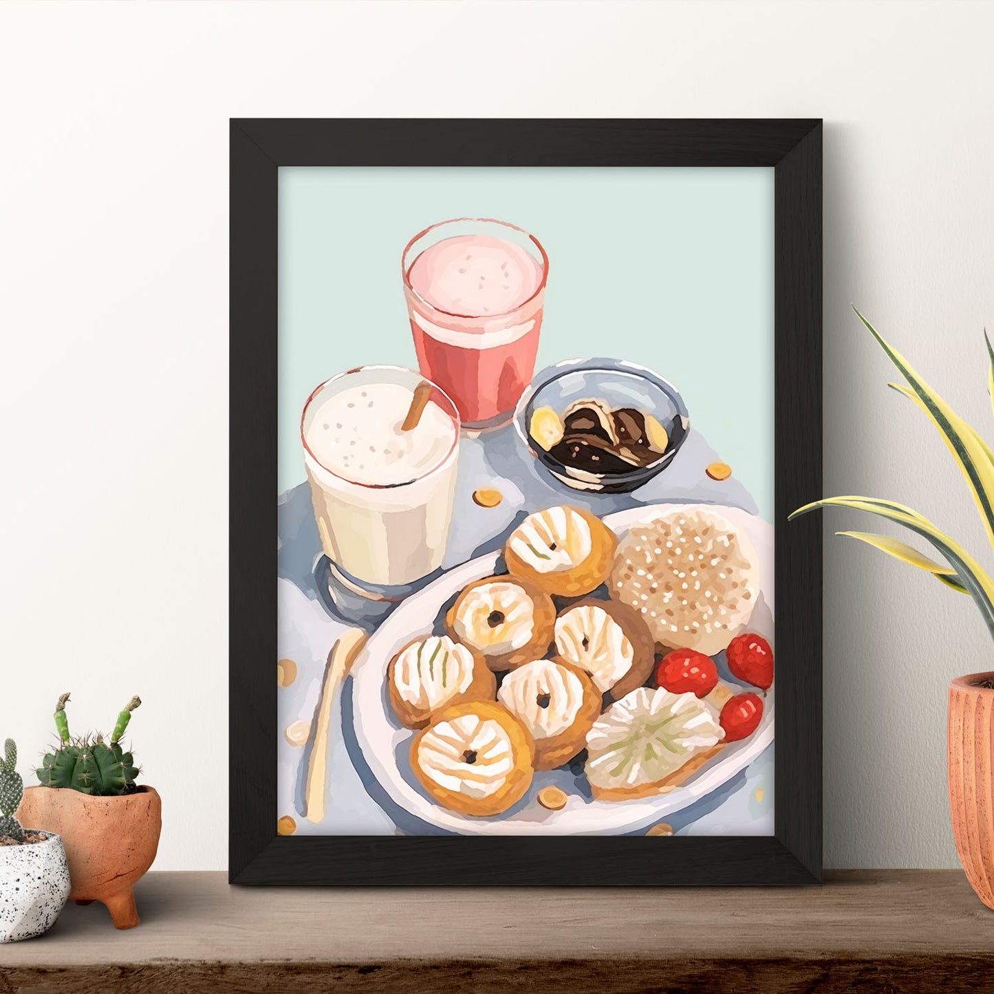 Lamina Nacnic Merienda con Estampado Decorativo