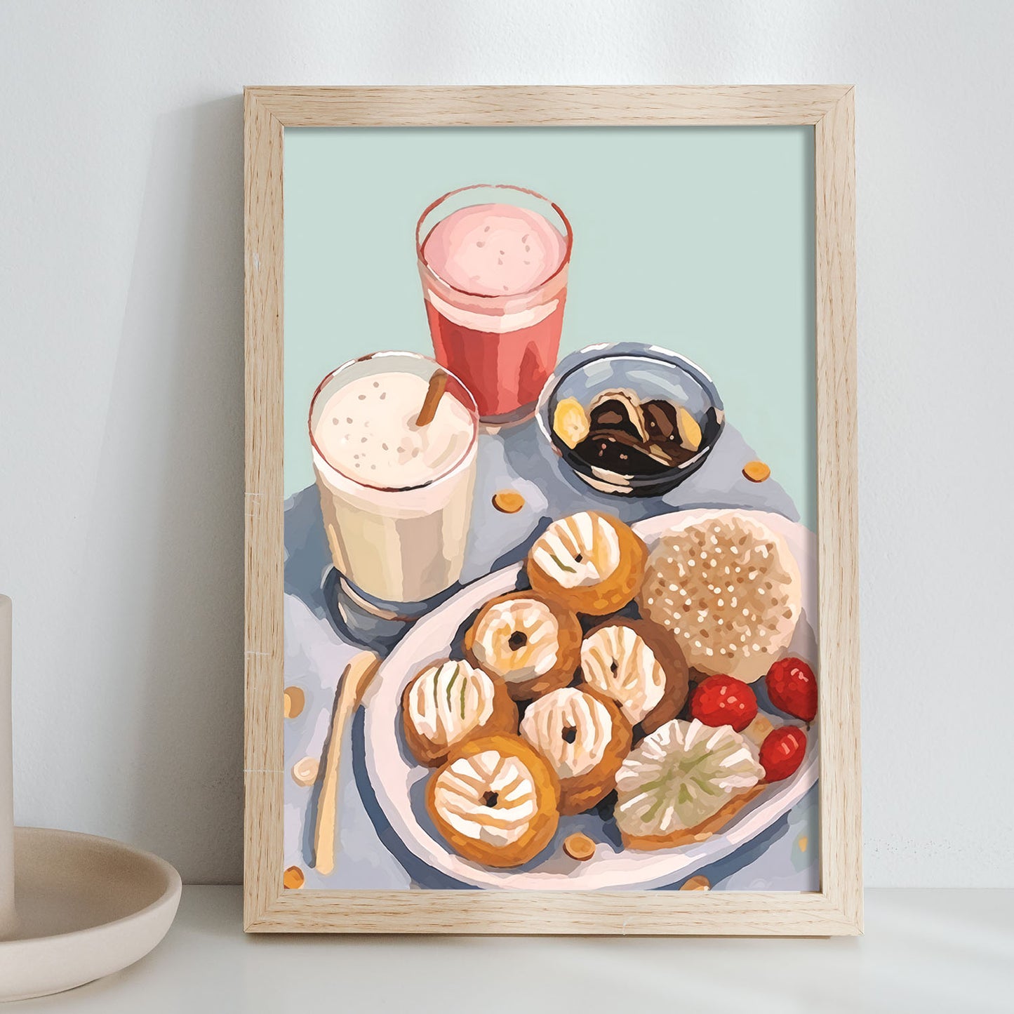 Lamina Nacnic Merienda con Estampado Decorativo
