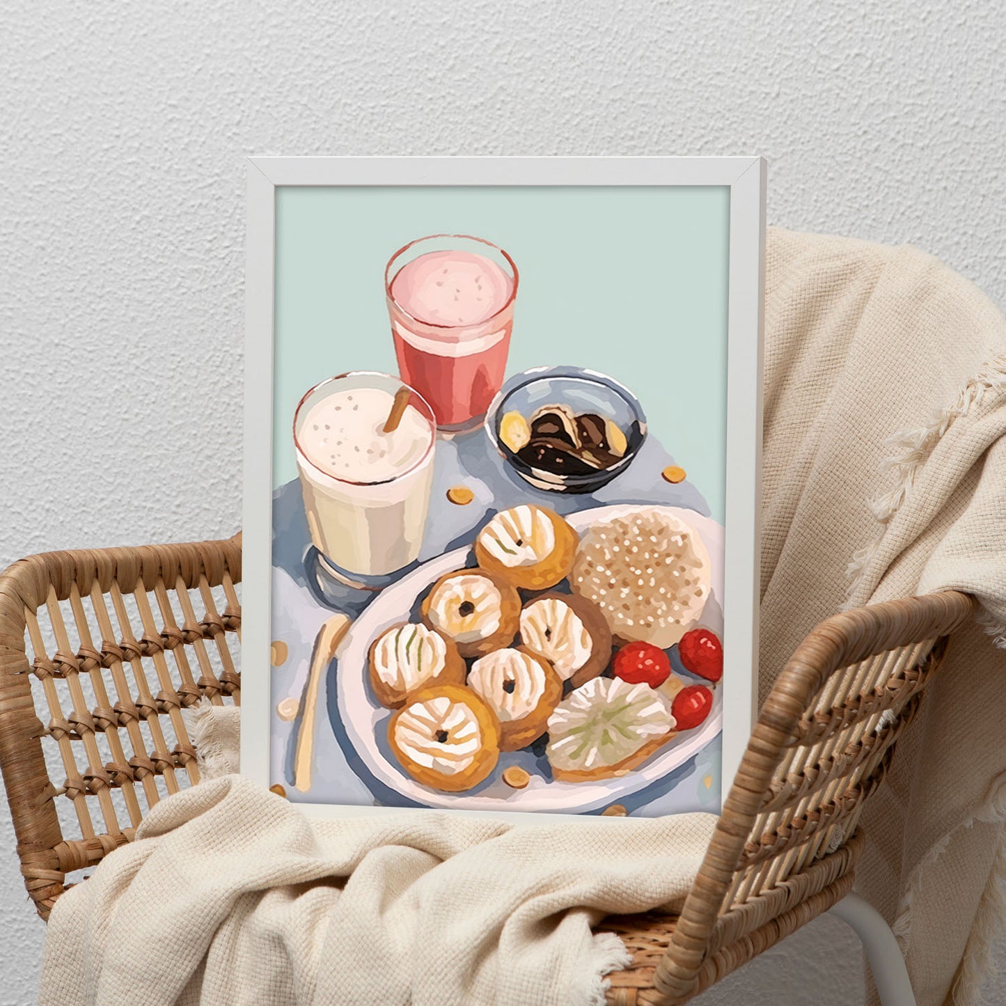 Lamina Nacnic Merienda con Estampado Decorativo