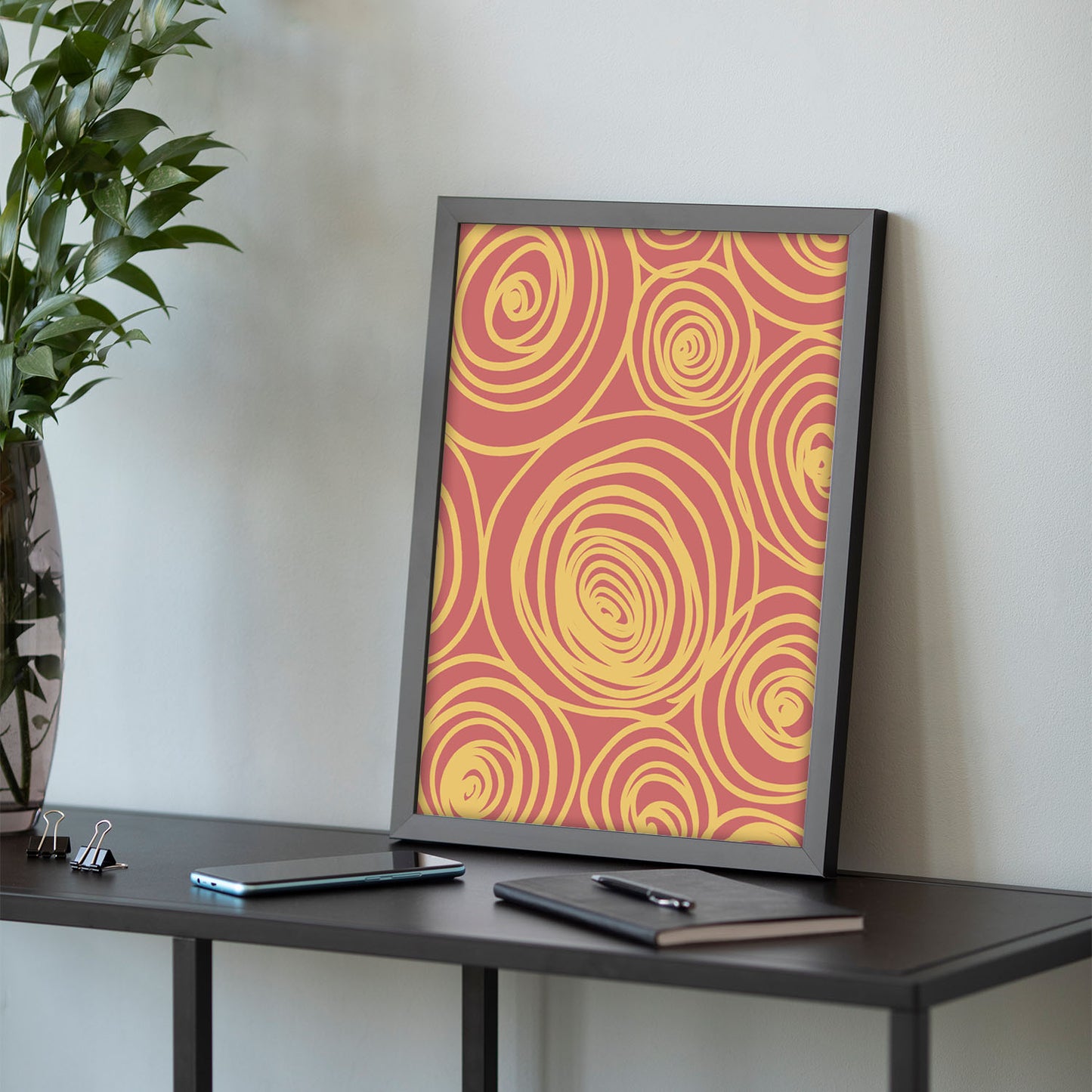 Lamina Nacnic Arte de Giro Inspirado en Matisse