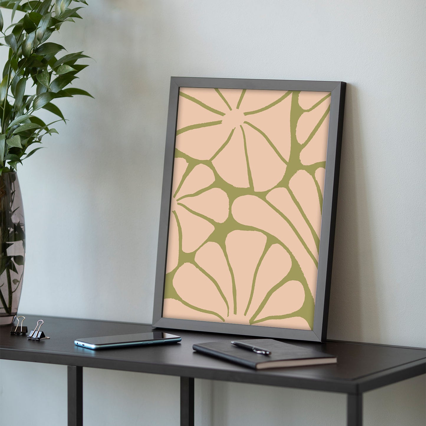 Nacnic Lámina Gran Pétalo Inspirado en Matisse