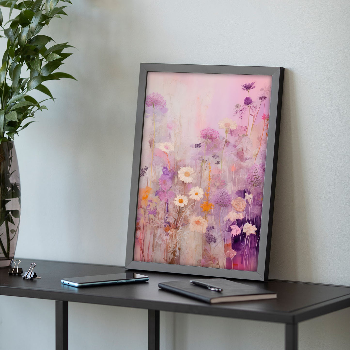Lámina Nacnic Flores Abigarradas Estampadas Decorativas