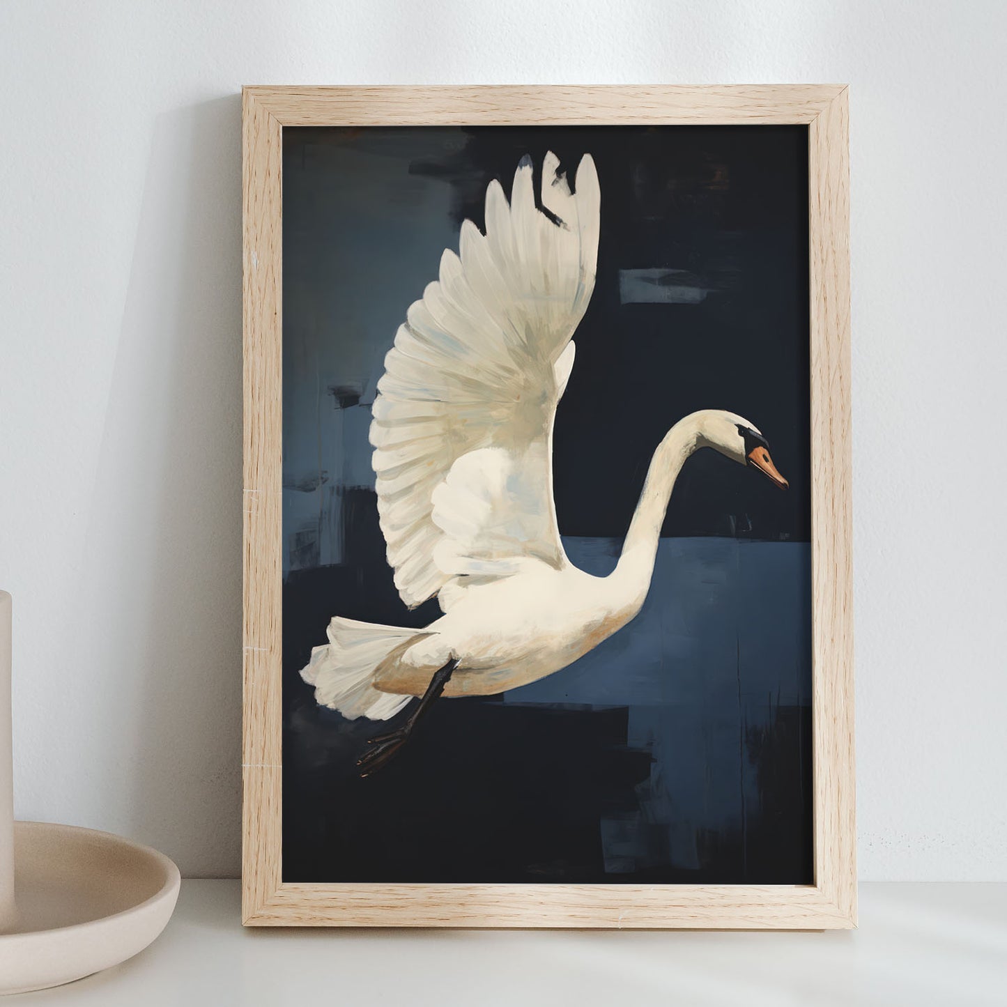 Nacnic Lámina de Cisne Volador en Animales Eclécticos