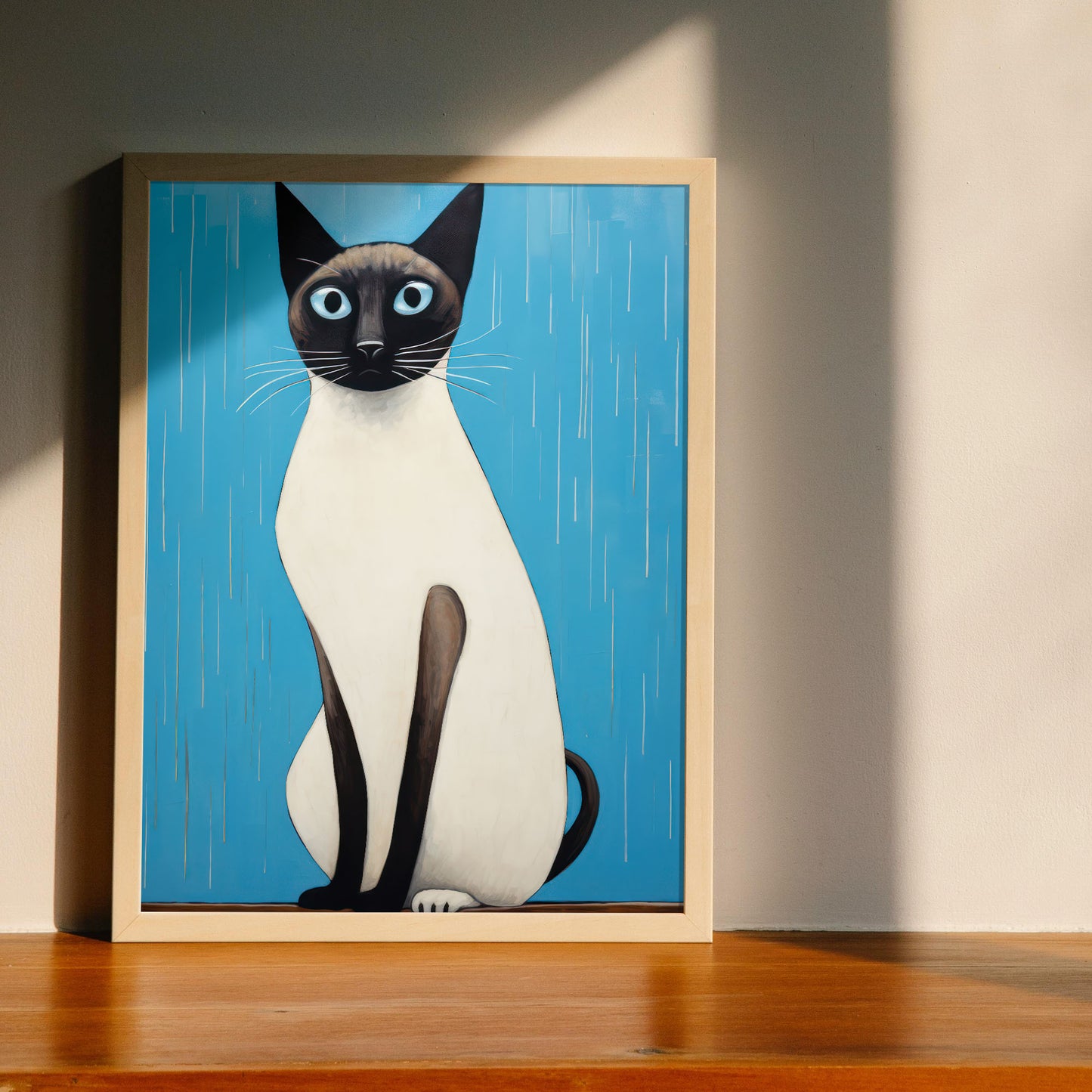 Lamina Nacnic de Gato Siamés Frenético
